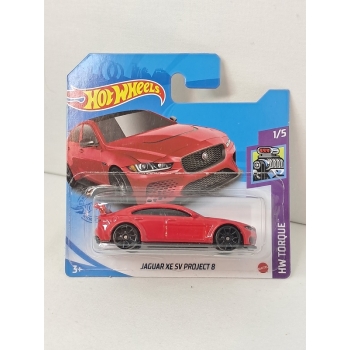 Hot Wheels 1:64 Jaguar XE SV Project 8 red